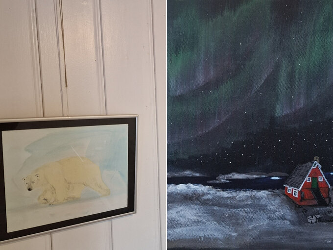 Obrazy Kamili inspirowane Grenlandią