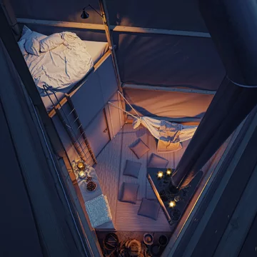 Bartosz Domiczek - projekt domków letniskowych 