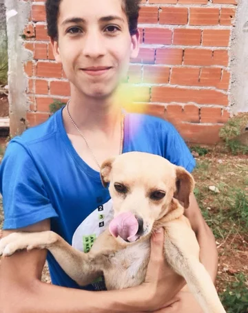 Eduardo Caiado i jego podopieczny 