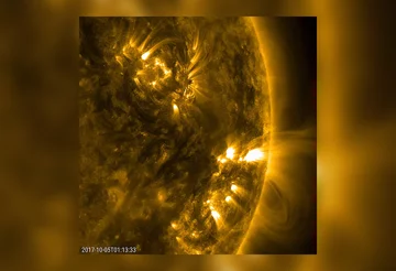 Wybuch na Słońcu zarejestrowany przez SDO 