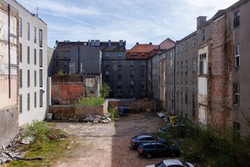 Kamienice przed rewitalizacją, tu powstanie Kwartał Dworcowa w&nbsp;Katowicach