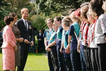 Książę Harry  i księżna Meghan w Nowej Zelandii 