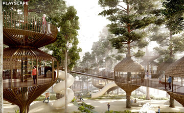 Yi Yang Chai,  Lanterns in&nbsp;the woods, zwycięski projekt drugiego etapu konkursu Tubądzin Design Awards w&nbsp;kategorii CultureFORM