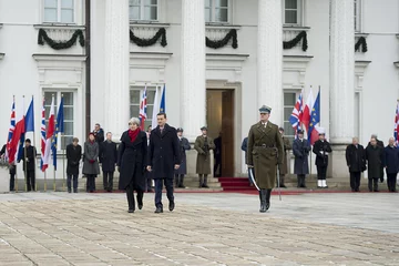 Theresa May spotkała się z Mateuszem Morawieckim 