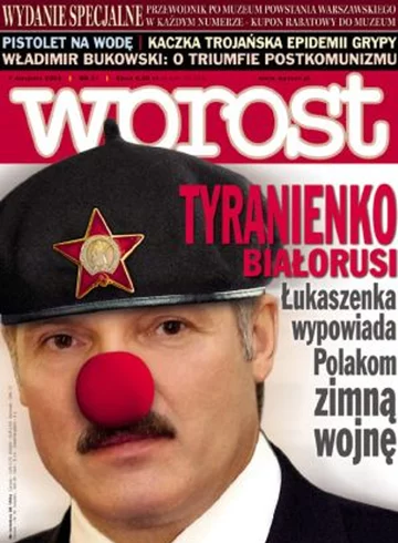 Okładka tygodnika Wprost nr 31/2005 (1183)