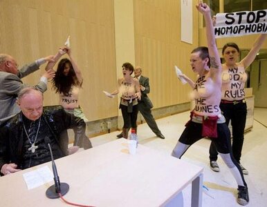 Miniatura: Femen zaatakował prymasa Belgii