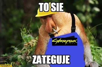 Mem po premierze Cyberpunka 2077 