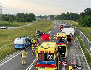 Miniatura: Tragiczny wypadek w Dąbrowie Tarnowskiej....