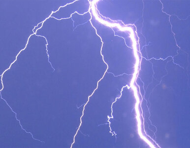 Miniatura: Piorun poraził mężczyznę. Akcja ratownicza...