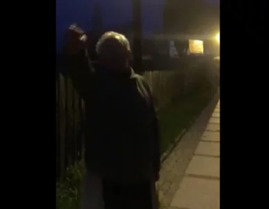 Miniatura: Awantura przed klasztorem z powodu plakatu...