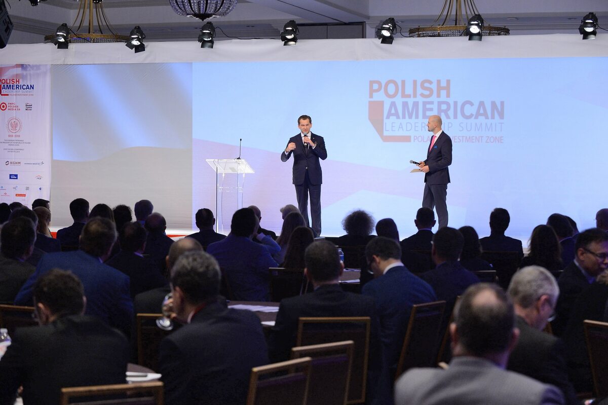 Uczestnicy Polsko-Amerykańskiego Szczytu Przywództwa w Miami 