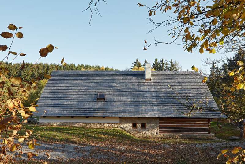 Dom w stodole, projekt Lenka Míková