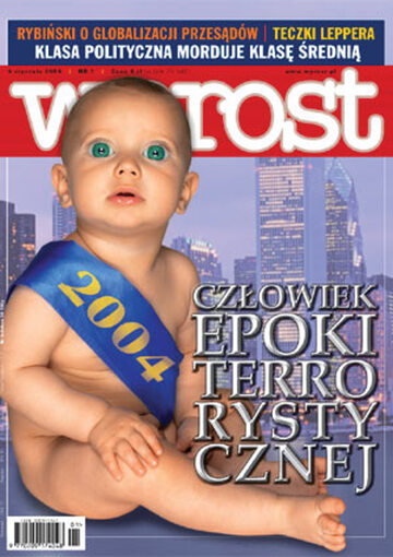 Okładka tygodnika Wprost nr 1/2004 (1101)