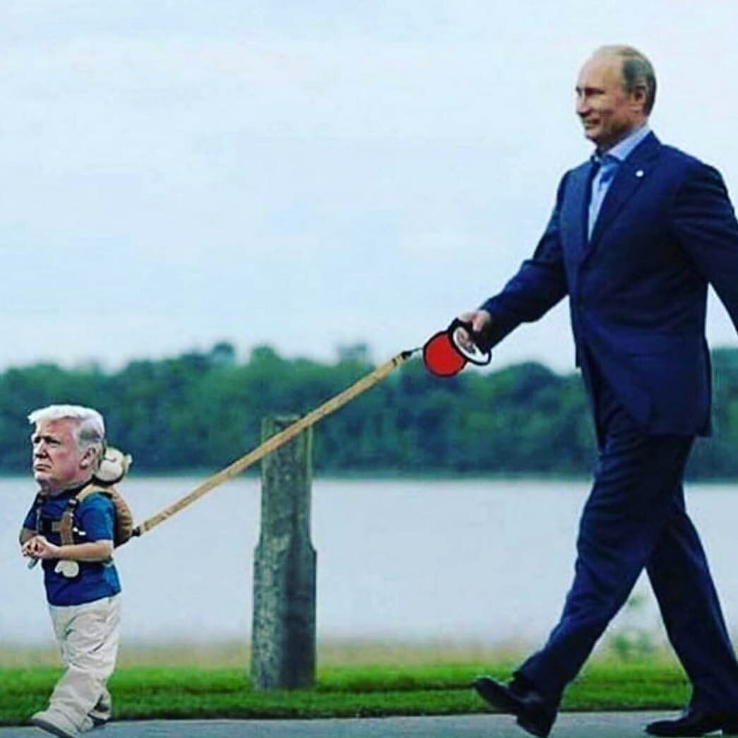 Mem po spotkaniu Władimira Putina z Donaldem Trumpem 
