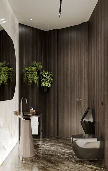 Dom inspirowany rzeką, proj. TISSU ARCHITECTURE 