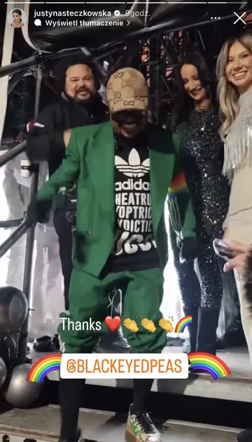 Justyna Steczkowska, Black Eyed Peas 