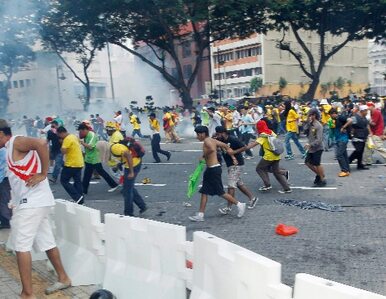 Miniatura: Malezja: demonstracja opozycji w Kuala Lumpur