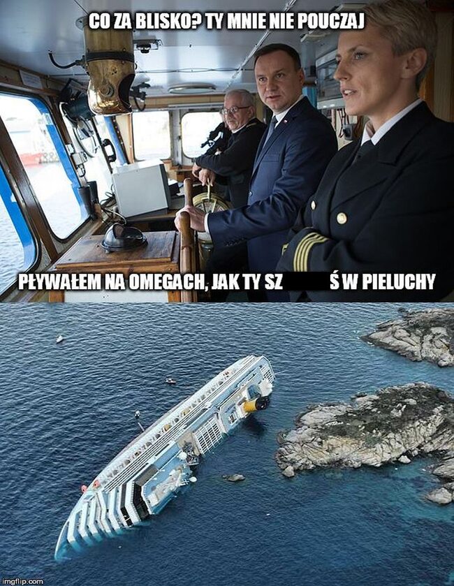 Mem z Andrzejem Dudą 