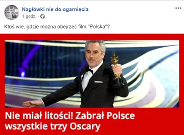 Alfonso Cuarón. Największy wróg polskich posiadaczy Oscarów 