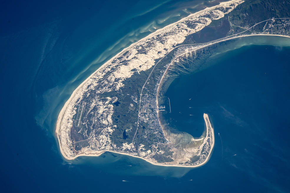 Półwysep Cape Cod w USA (fot. NASA)
