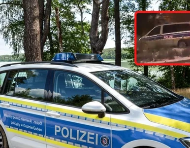 Miniatura: Co niemiecki radiowóz robi na terenie...