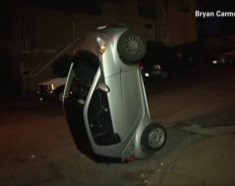 Miniatura: W nocy przewracali Smarty. Policja szuka...