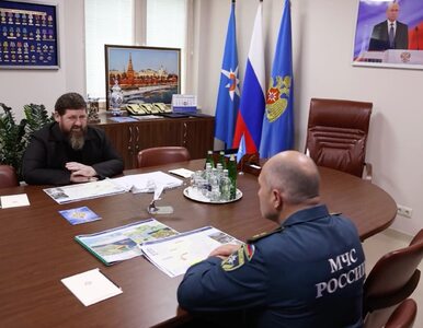 Miniatura: Kadyrow znowu udowadnia, że żyje....