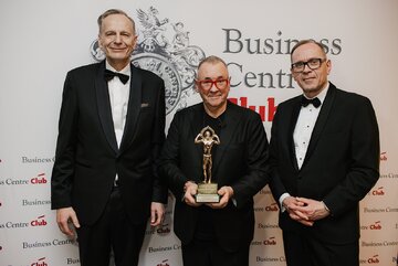 Jurek Owsiak z&nbsp;nagrodą Wielkiej Gali Lider&oacute;w Polskiego Biznesu