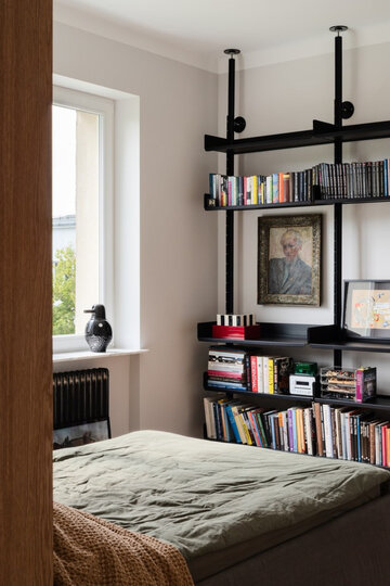 Apartament pełen sztuki, czyli designerski balans na Starym Mokotowie, projekt FUGA Architektura Wnętrz 