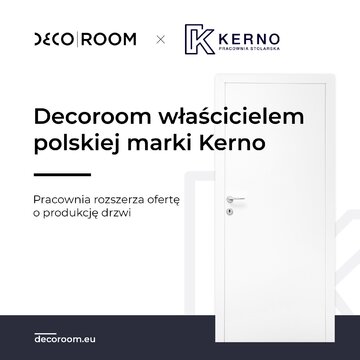 Decoroom stał się właścicielem Kerno &ndash; polskiej marki produkującej drzwi