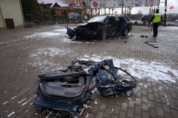 Wypadek w&nbsp;Rybniku