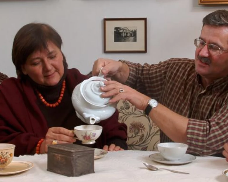 Miniatura: Komorowscy hucznie imprezują na Mazurach