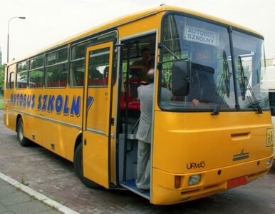 Miniatura: Autobus pełen dzieci miał niesprawne hamulce
