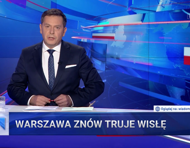 Miniatura: „Wiadomości” o awarii kolektora do...