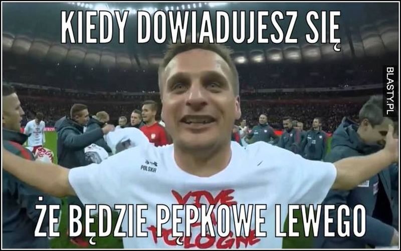Mem ze Sławomirem Peszko 