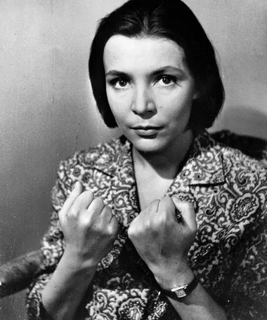 Marta Lipińska w 1962 roku w filmie „Głos z tamtego świata” Stanisława Różewicza
