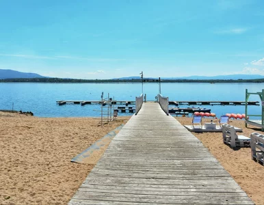 Miniatura: Nie trzeba jechać nad morze. Rajska plaża...