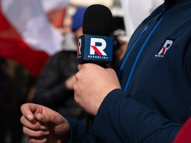 Miniatura: Zmiana w TV Republika. Na antenie widać...