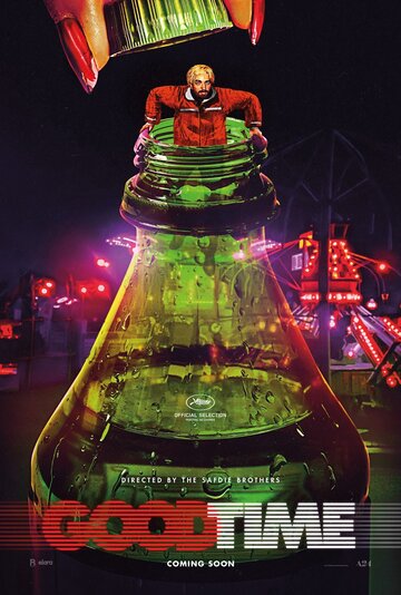 plakat do&nbsp;filmu "Good Time" (2017)