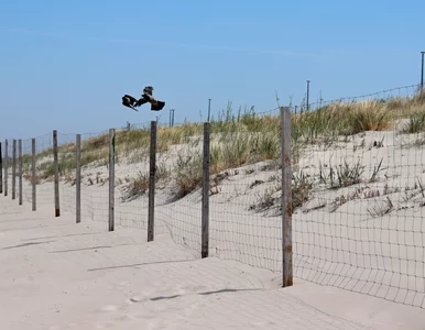 Miniatura: Tragedia na plaży w Dziwnowie. Mężczyzna...