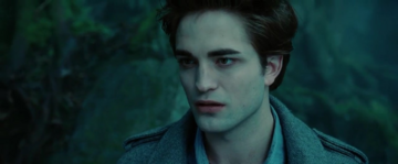 Robert Pattinson w&nbsp;filmie &bdquo;Zmierzch&rdquo; (2008)