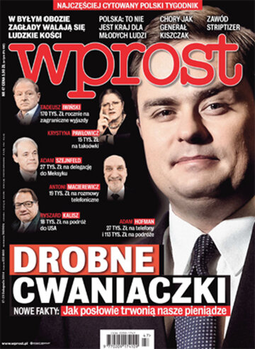 Okładka tygodnika Wprost nr 47/2014 (1655)