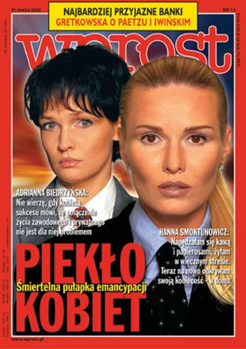 Okładka tygodnika Wprost nr 13/2002 (1009)