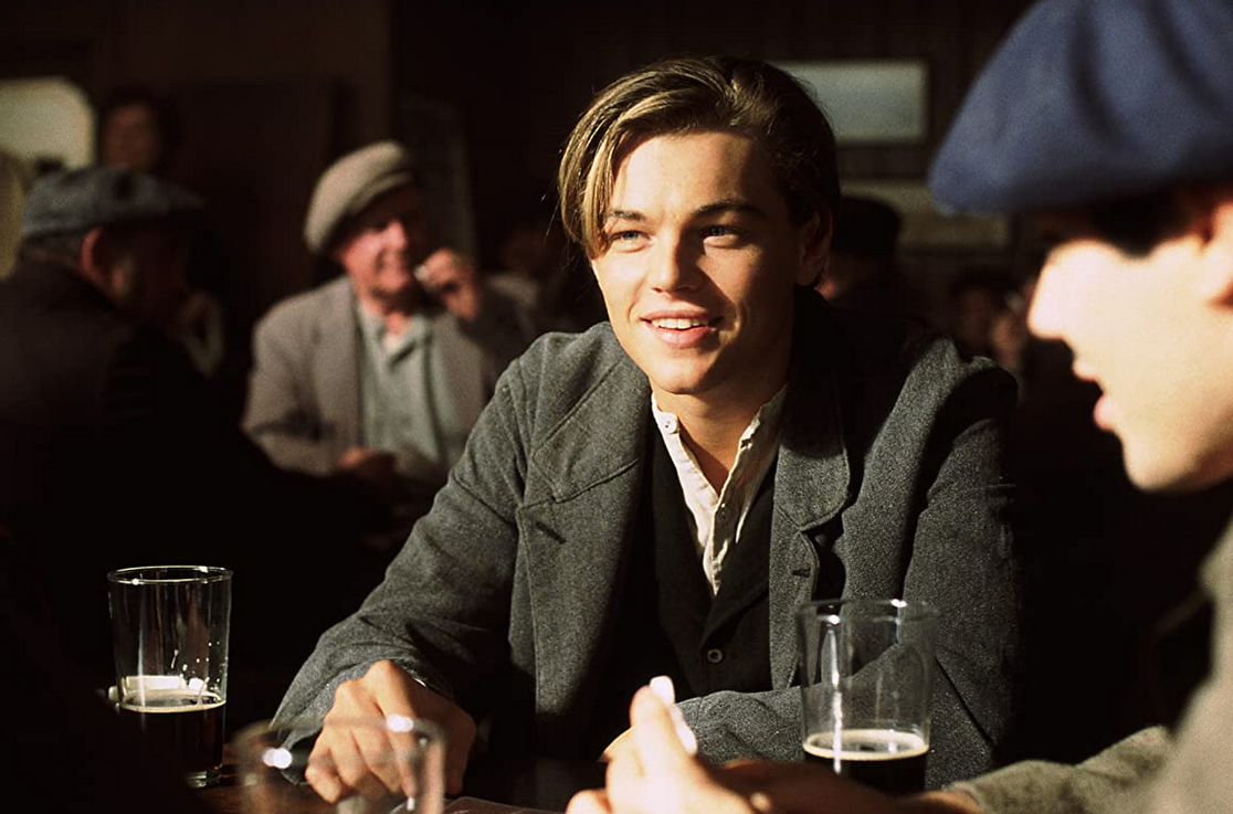 To młody Leonardo DiCaprio w kultowym filmie: