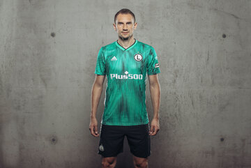 Nowe stroje piłkarzy Legii Warszawa