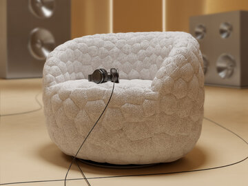 Introvert Chair, projekt: Robbie Williams