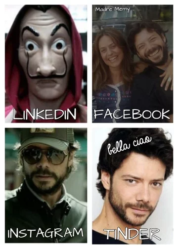 Memy inspirowane "Domem z papieru" 