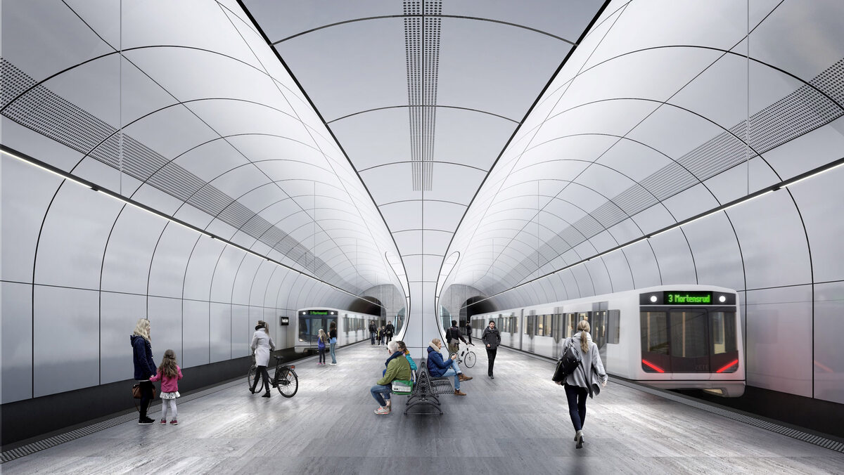 Nowe stacje metra w Oslo Nowe stacje metra w Oslo autorstwa ZHA i A-Lab