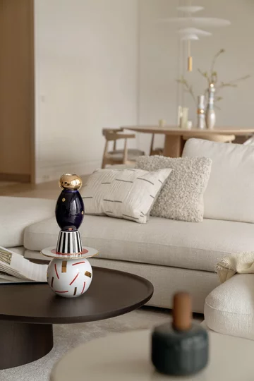Elegancki apartament w Krakowie, projekt Katarzyna Kraszewska 