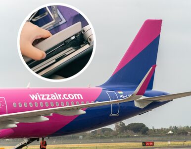 Miniatura: Ukryte stoliki w samolotach Wizz Air. Mało...